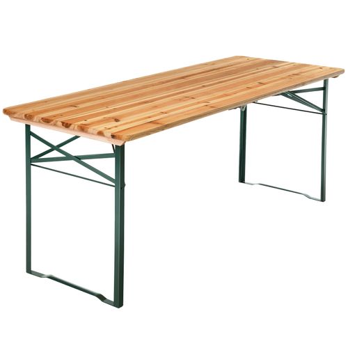 Ensemble De Table Et Bancs Avec Dossiers 8 Places Pliables