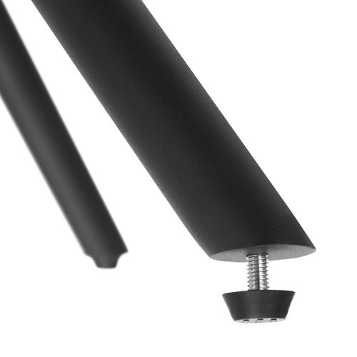 Lot De 4 Chaises Pivotantes 360° En Velours Rembourrées Crème/noir