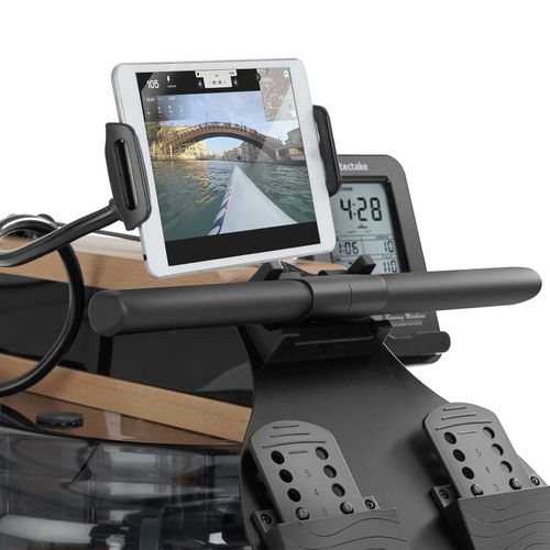 Rameur En Bois Pliable Avec Bluetooth Et 6 Niveaux De Difficulté