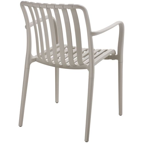 Chaises De Jardin Résistant Aux Intempéries Et Aux Uv Taupe Ensemble De 2 Pièces