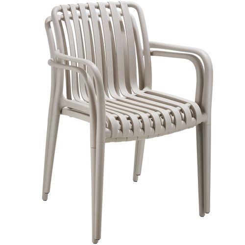 Chaises De Jardin Résistant Aux Intempéries Et Aux Uv Taupe Ensemble De 2 Pièces