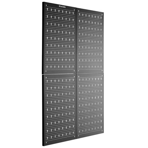 Panneaux Perforés Pour Rangement D'outils 4 Pièces En Acier