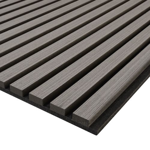 Lot De 2 Panneaux Acoustiques 60 X 120 X 2,1 Cm Chêne Gris Clair
