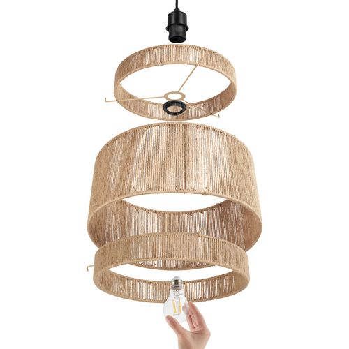 Suspension Et Structure En Acier Au Style Bohème 40w