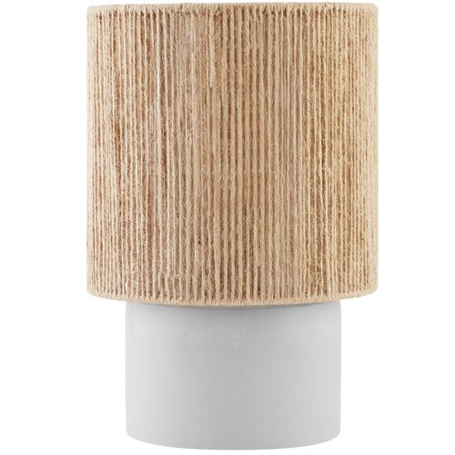 Lampe De Chevet Style Bohème 60w Avec Fibre Naturelle