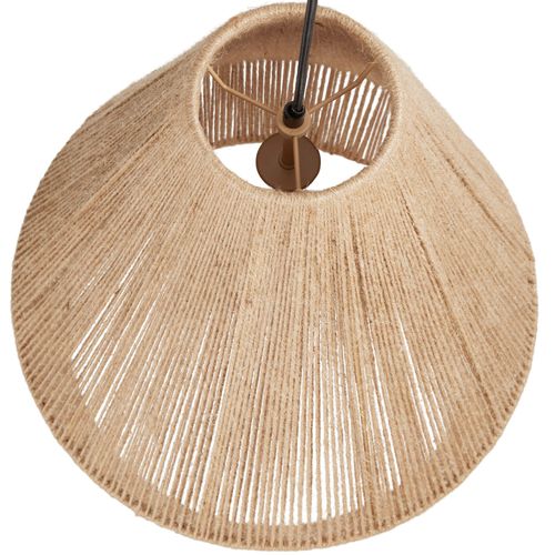 Suspension Au Style Bohème 40w Avec Fibre De Jute Naturelle