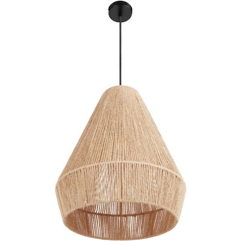 Suspension Au Style Bohème 40w Avec Fibre De Jute Naturelle