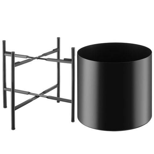 Lot 2 Supports De Plantes En Acier Revêtu Par Poudre