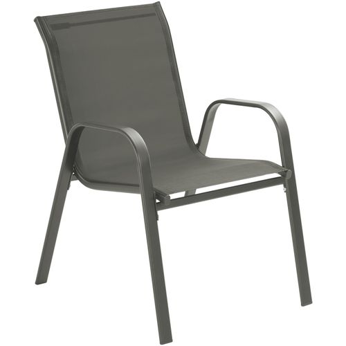 Ensemble De Sièges Gris Anthracite  70 X 111 X 83 Cm