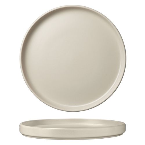 24 Pièces Service De Table En Grès Pour 6 Personnes Taupe