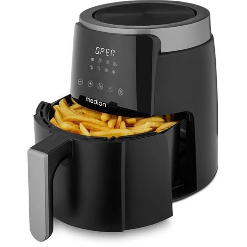 Friteuse à Air Chaud - Md13030 - 4,7 L - Digitale - 1500 W - Noir