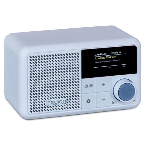Mini Radio - Dab/fm - Mono 2w Rms - Bleu