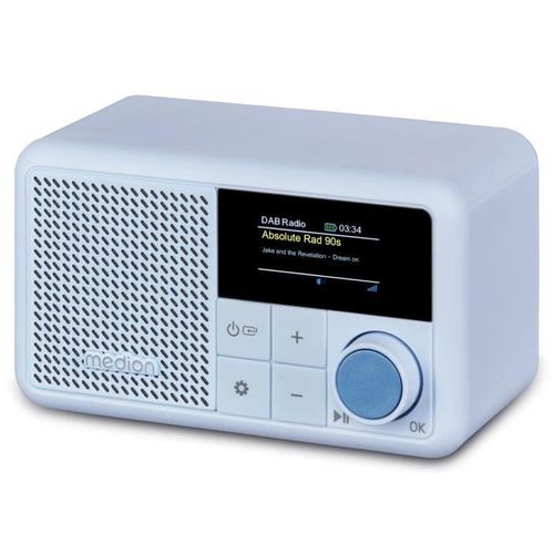 Mini Radio - Dab/fm - Mono 2w Rms - Bleu