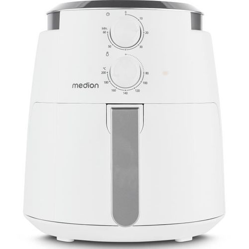 Friteuse à Air Chaud - Md13020 - Airfryer - 1500 Watts - Minuterie 60 Min - Jusqu'a 200°c - 4,7 L