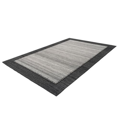 Tapis Imprimé à Poils Courts "phoenix" Gris 120 X 170 Cm