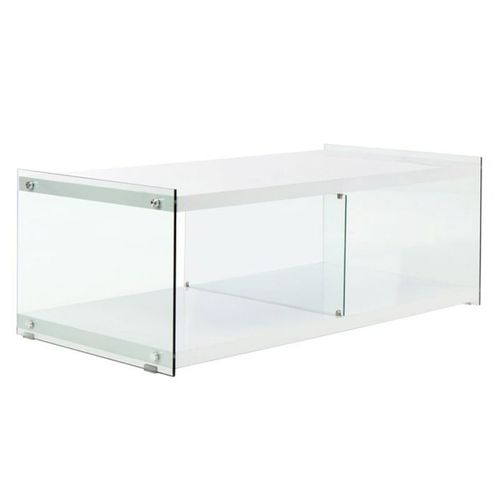 Meuble TV Design "elementary" 120cm Blanc