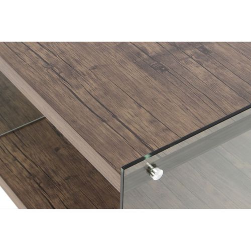 Meuble TV Design "elementary" 120cm Marron Clair