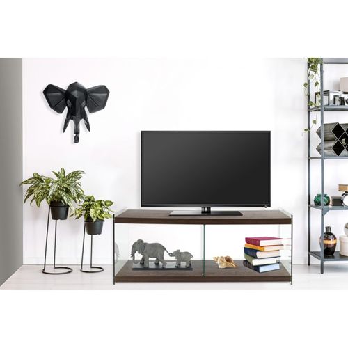 Meuble TV Design "elementary" 120cm Marron Clair