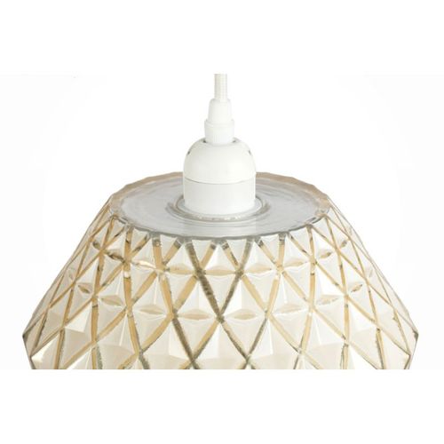 Lampe Suspension Déco "lumi" 27cm Blanc