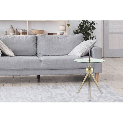 Table D'appoint Design "rodriga" 53cm Or