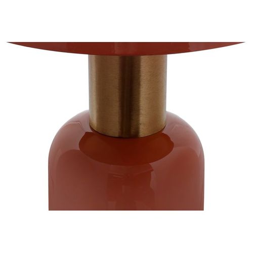 Table D'appoint Ronde "clémence" 50cm Corail