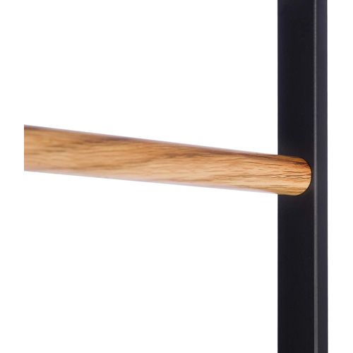 Porte-manteau En Métal. Portant à Vêtements. Porte- Vêtements.40x40x140 Cm. Noir