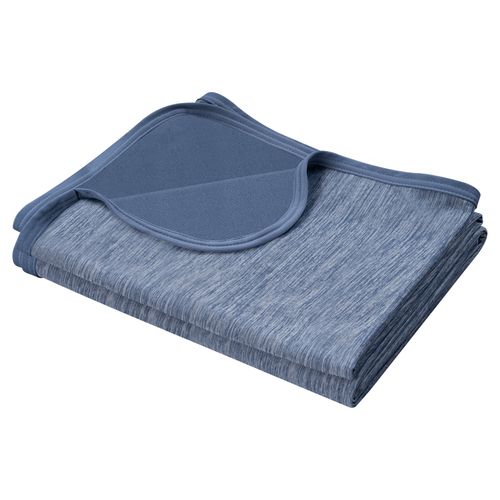 Couverture D'été,couverture Rafraîchissante Fibre Double Face Froid Q-max>0,45,bleu,220x240cm