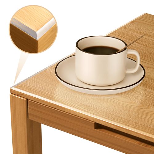 Nappe Transparente, 70x110 Cm, Nappe De Table En Pvc, Imperméable, Antitache, Épaisseur De 2mm