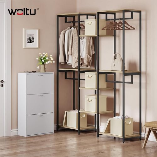 3 Xcubes De Rangement Pliable 33x33x31,5cm,boîtes Rangement Tissu Avec Couvercle,avec Poignée,crème