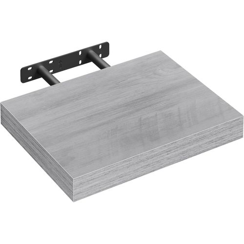 Étagère Murale, Étagère Flottante De CD, Pour Cuisine, Salle De Bain 30x22.9x3.8cm, Gris Chêne