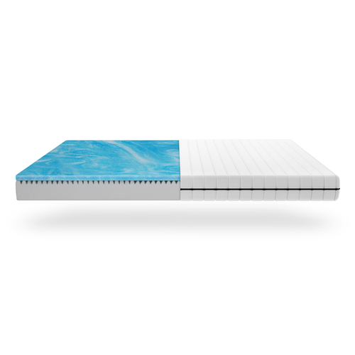 Matelas Mousse 180x200 Ergonomique – Mousse Froide Et Mousse Gel - Epaisseur 15 cm