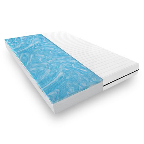 Matelas Mousse 180x200 Ergonomique – Mousse Froide Et Mousse Gel - Epaisseur 15 cm