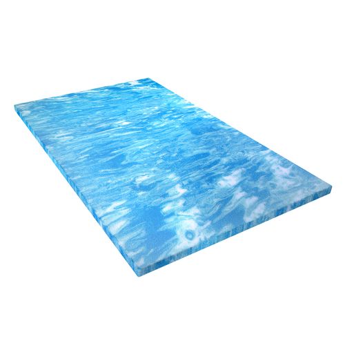 Surmatelas 180x200 Cm Mousse Gel Confort Moelleux, Surmatelas Ergonomique, Épaisseur 5 Cm