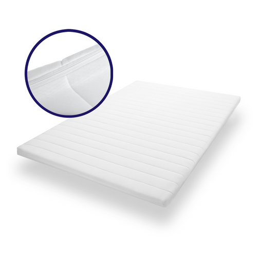 Surmatelas 160x200 Cm - Moelleux - Ergonomique - Surmatelas Hygiénique Et Respirant