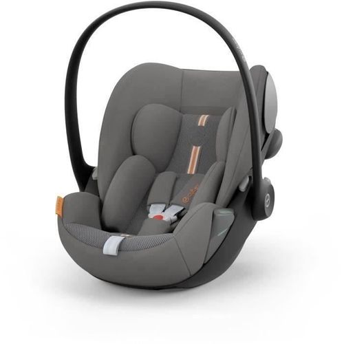 Coque Auto Bébé Cloud G Cybex I-size - Inclinable - Tissu Respirant - Homologation Avion - Lava Grey