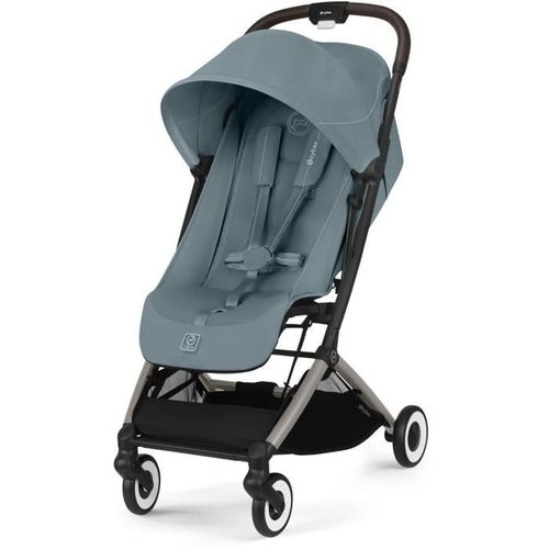 Poussette Ultra Compacte Et Confortable - Orfeo - 4 Roues - Stormy Blue
