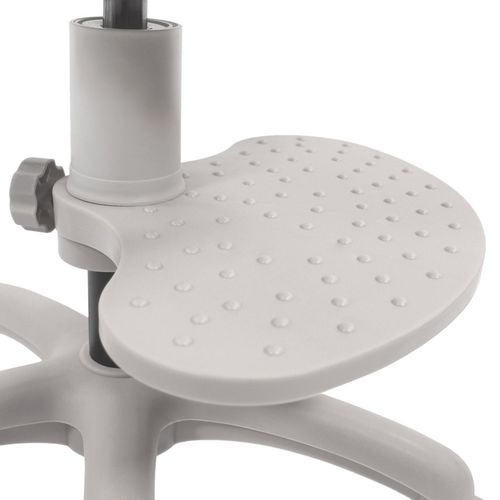 Chaise Pivotante Pour Des Enfants Kid Colour G1 Tissu Rose/gris Accoudoirs Compris