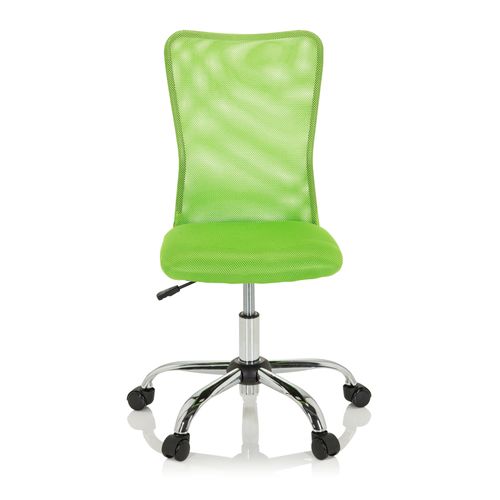 Chaise Pivotante Pour Des Enfants Kiddy Net I Tissu Maille Vert Sans Accoudoirs