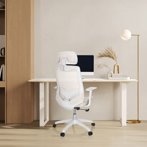Fauteuil De Bureau Mikeo W Beige