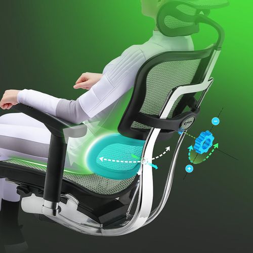 Siège De Direction De Luxe Ergohuman Gen2 Cuir Marron Foncé Avec Accoudoirs (réglables En Hauteur)