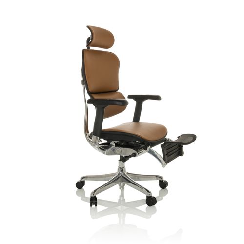 Fauteuil De Bureau Luxe  Ergohuman Plus Legpro I L Marron Clair