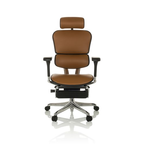 Fauteuil De Bureau Luxe  Ergohuman Plus Legpro I L Marron Clair