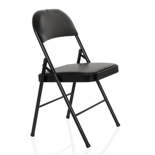 Chaise Pliante Tudela H Simili Noir