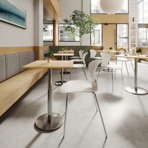 Chaise à Quatre Pieds T36 Vi Plastique Blanc