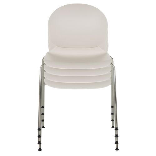 Chaise à Quatre Pieds T36 Vi Plastique Blanc
