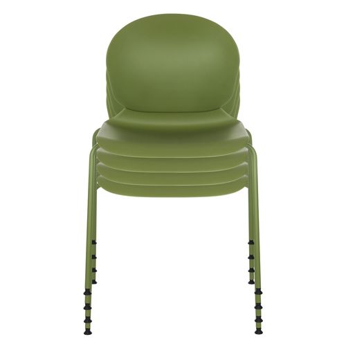 Chaise à Quatre Pieds T36 Vi Plastique Vert