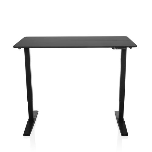 Bureau Stand Carbon Panneau Mdf, Cadre En Acier Noir
