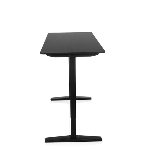 Bureau Stand Carbon Panneau Mdf, Cadre En Acier Noir