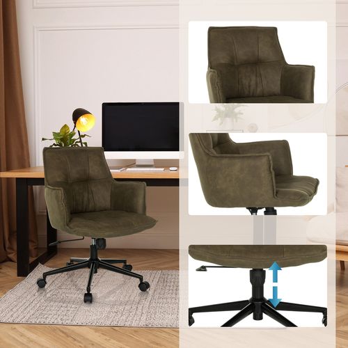Fauteuil De Bureau En Tissu Solao Life Vert
