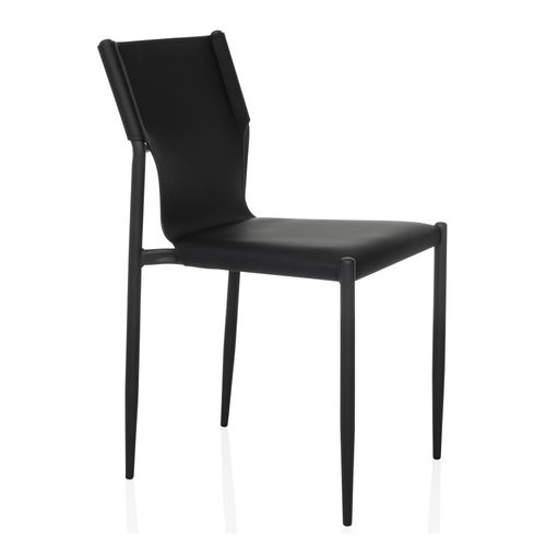 Chaise Ellon V Simili Noir